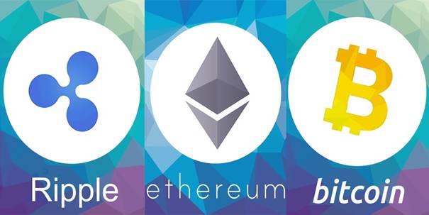 Ripple vs. Ethereum vs Bitcoin