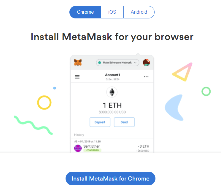 การติดตั้ง metamask