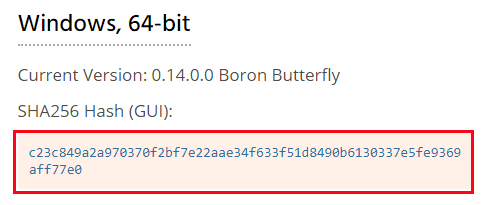 verificare sumă de control portofel