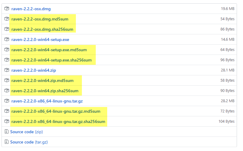 md5sum & amp; sha256sum