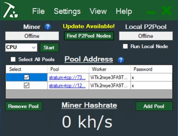 Vertcoin 1-Click Miner