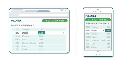 Sätt in Poloniex