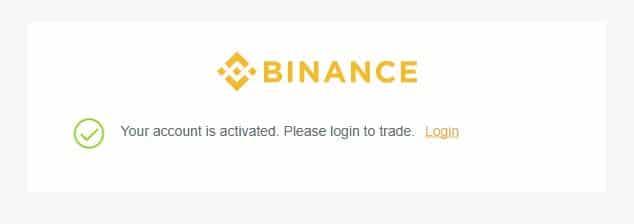 Binance registrering