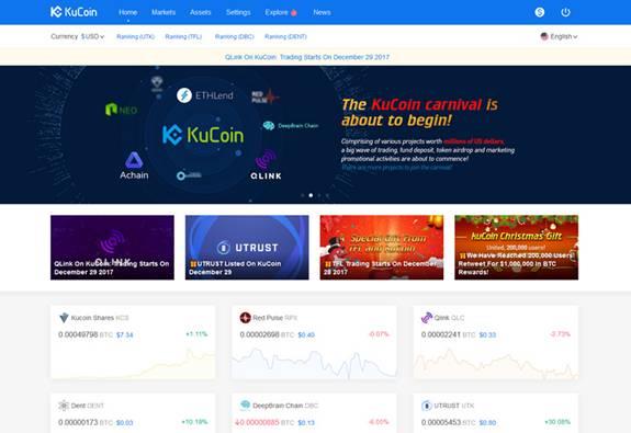 DRGN vid Kucoin